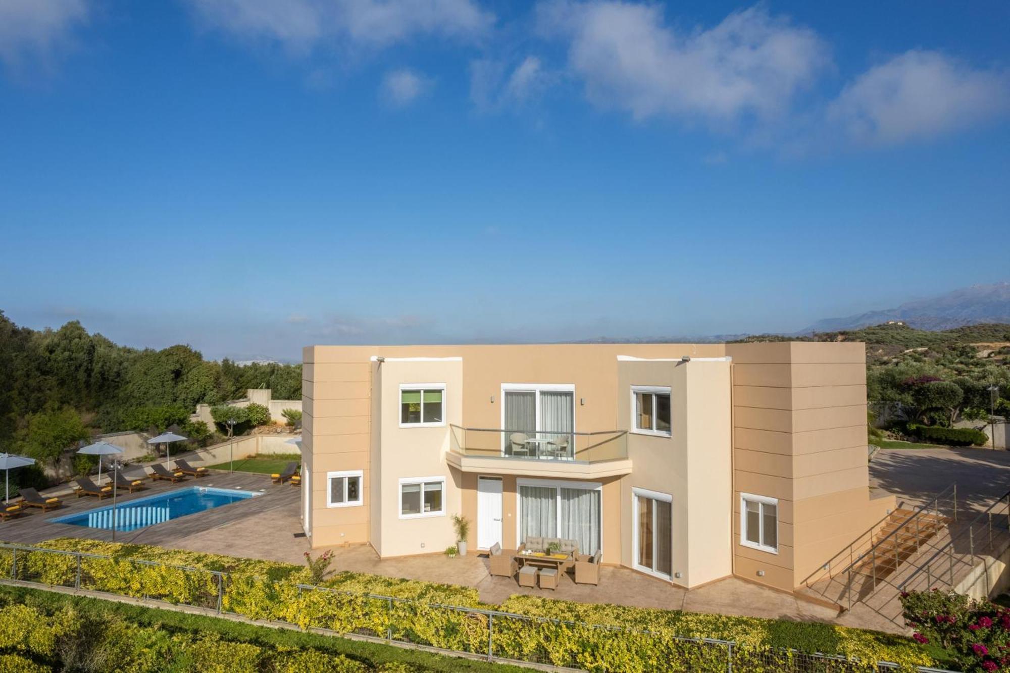 Villa Ariella With Sea View Agia Marina  Luaran gambar