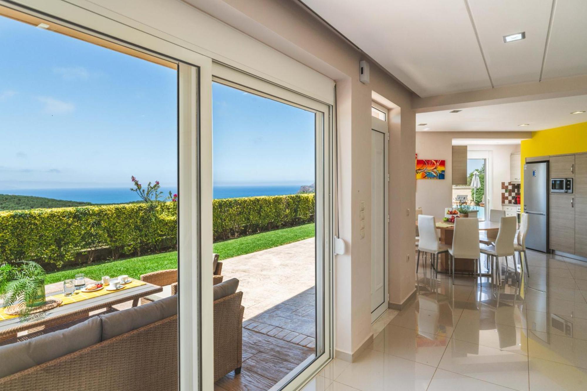 Villa Ariella With Sea View Agia Marina  Luaran gambar