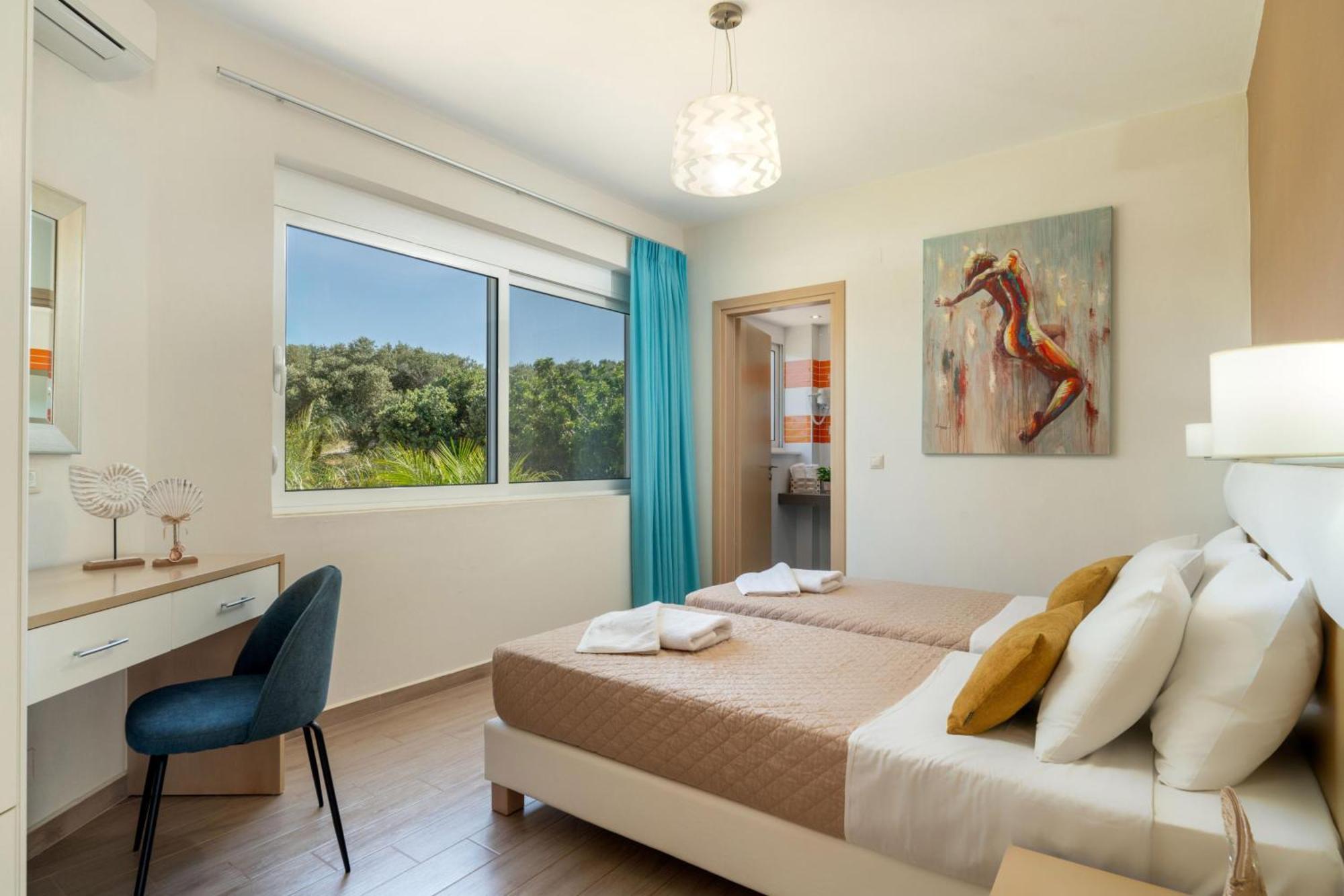 Villa Ariella With Sea View Agia Marina  Luaran gambar