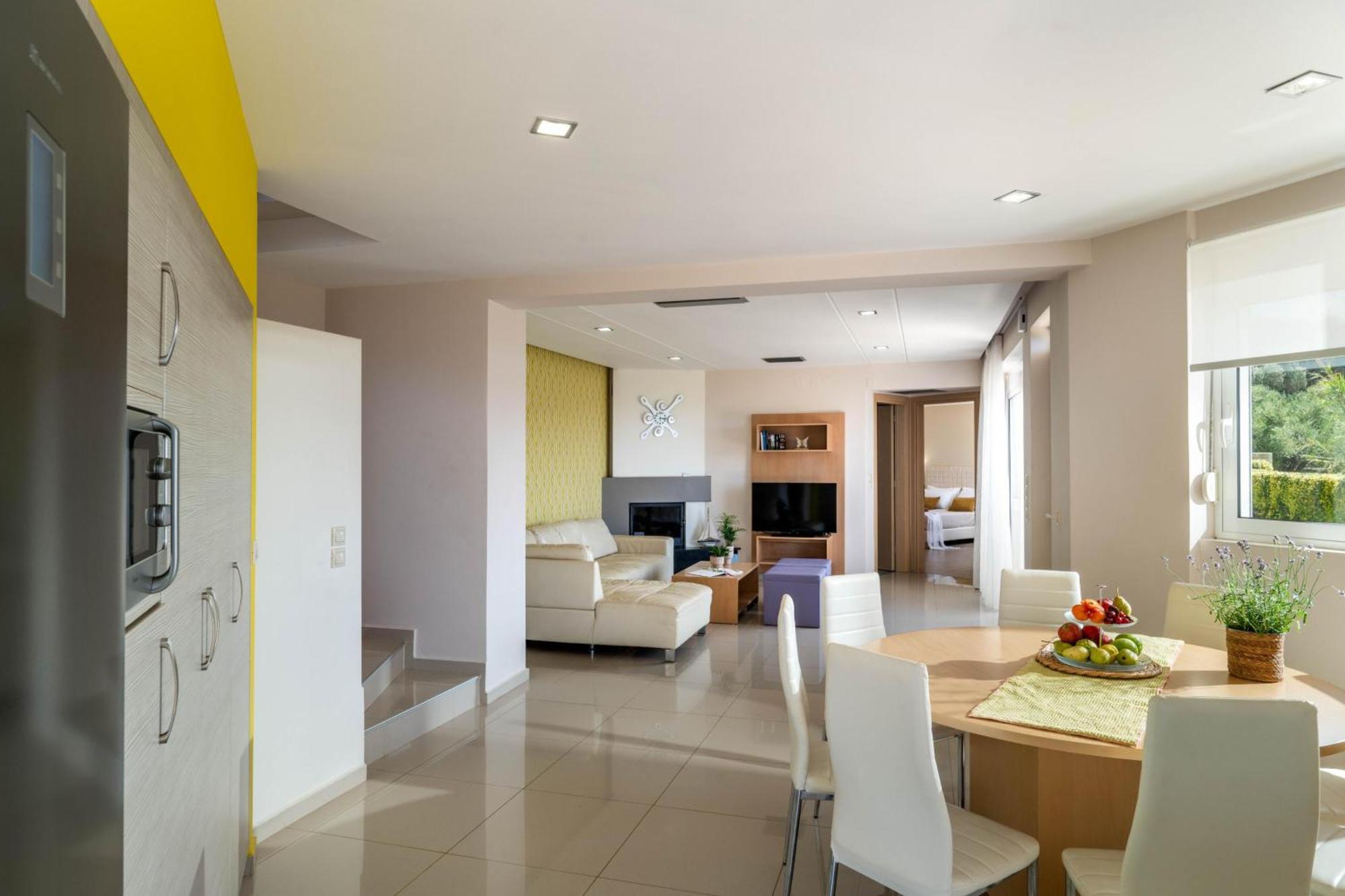 Villa Ariella With Sea View Agia Marina  Luaran gambar