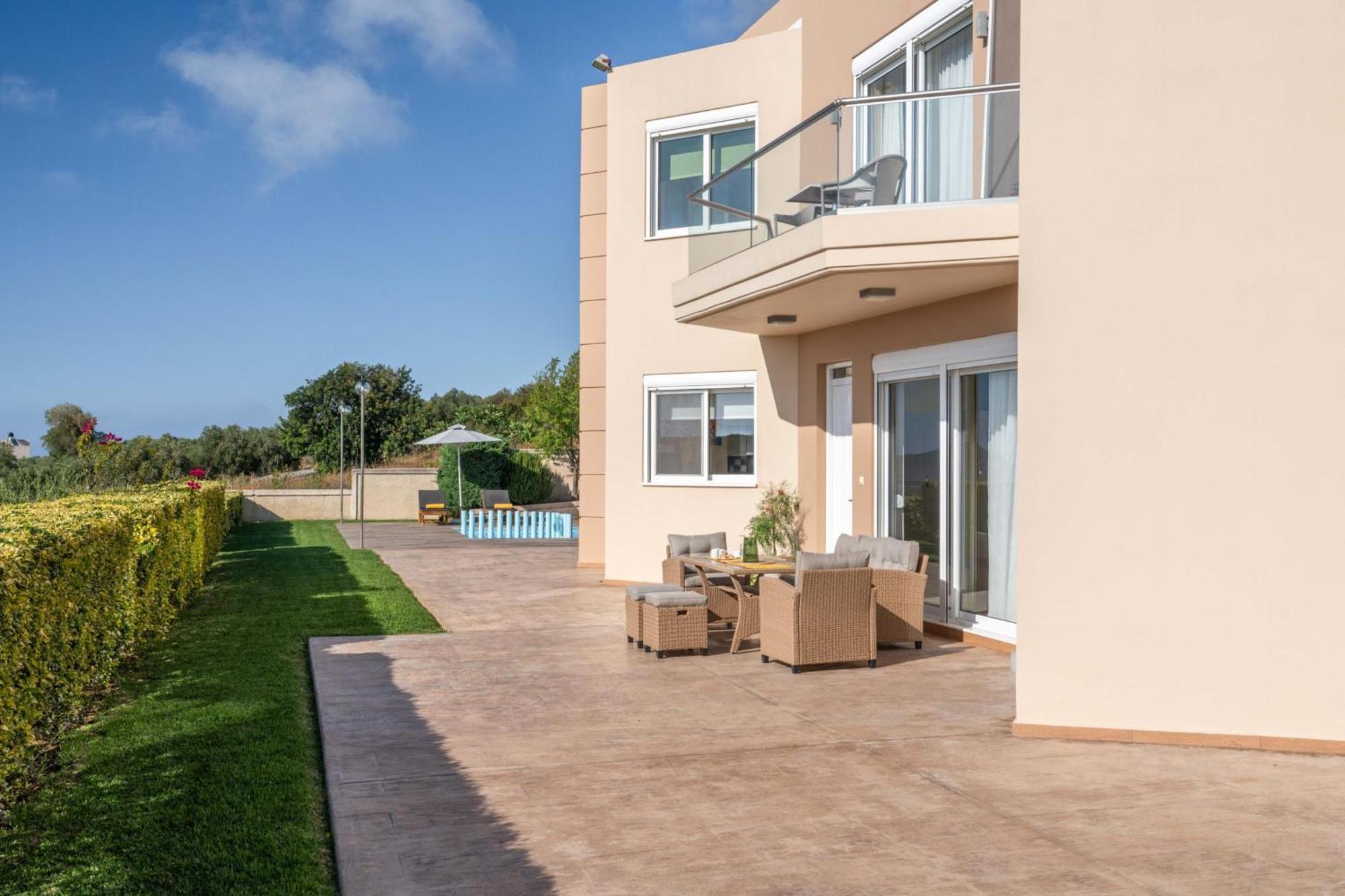 Villa Ariella With Sea View Agia Marina  Luaran gambar